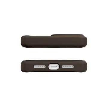 Itskins Hybrid Folio iPhone 13 Pro Cover - Brown With Real Leather - Tashqila Itskins Hybrid Folio iPhone 13 Pro Cover - Brown With Real Leather - Tashqila